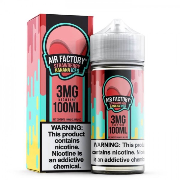 Air Factory Strawberry Banana Iced eJuice