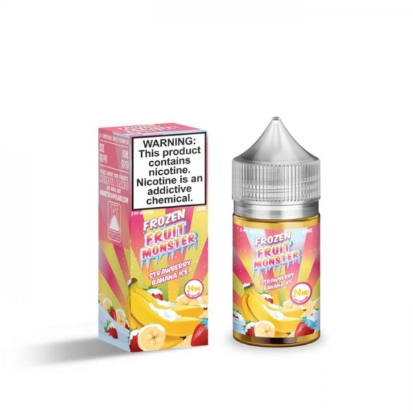 Frozen Fruit Monster Salt Strawberry Banana Ice eJuice