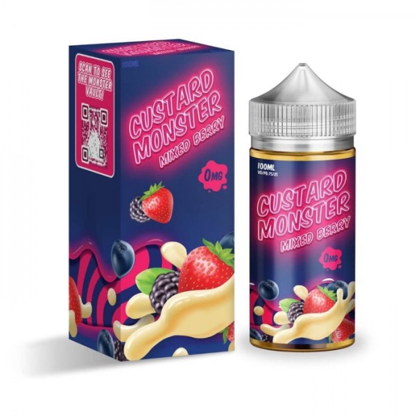 Custard Monster Mixed Berry eJuice