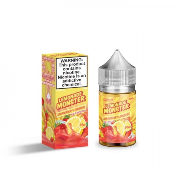 Lemonade Monster Salt Strawberry Lemonade eJuice