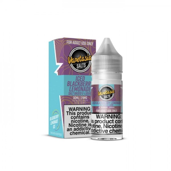 Vapetasia Salt Iced Blackberry Lemonade eJuice