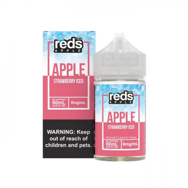 Reds Apple Strawberry Iced eJuice