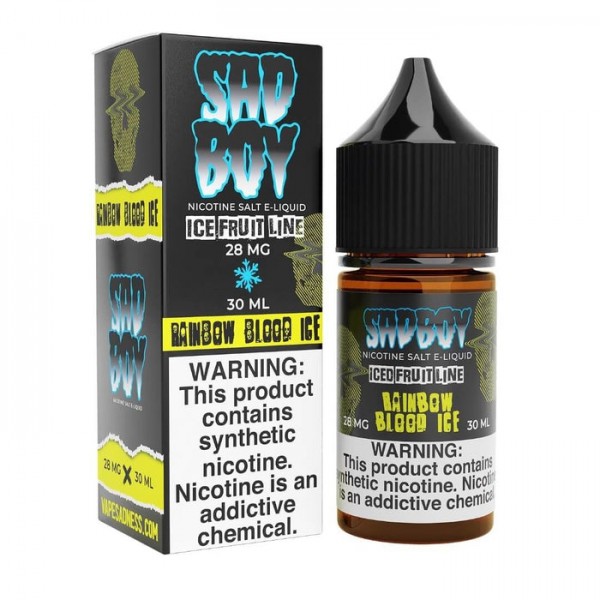 Sadboy Salt Fruit Line Rainbow Blood Ice eJuice