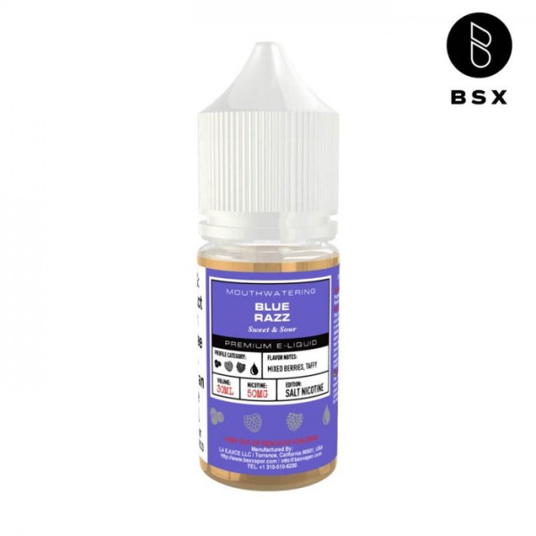 Glas BSX Salt Blue Razz eJuice