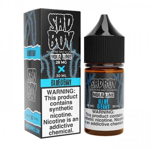 Sadboy Salt Nola Line Blueberry eJuice