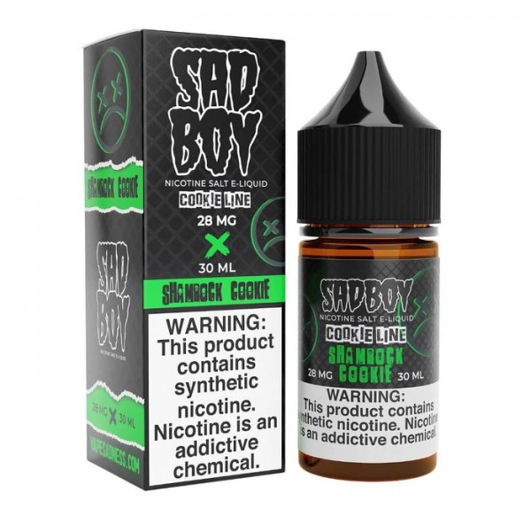 Sadboy Salt Cookie Line Shamrock Cookie eJuice