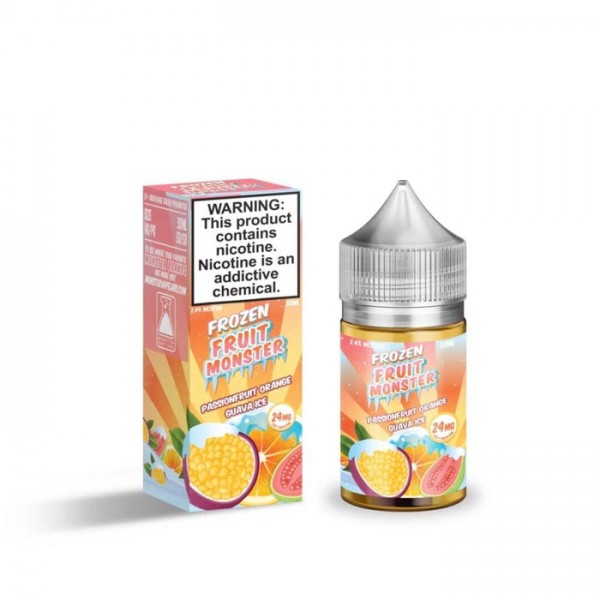 Frozen Fruit Monster Salt Passionfruit Orange Guav...
