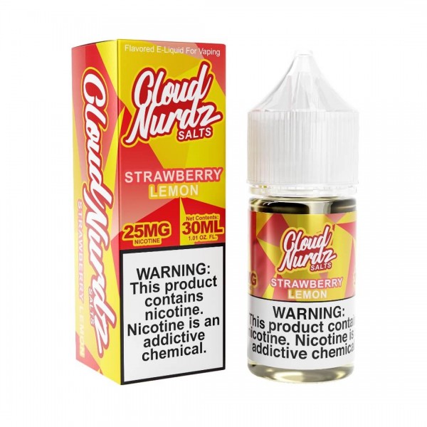 Cloud Nurdz Salts Strawberry Lemon eJuice