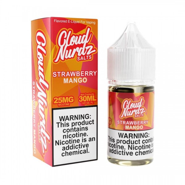 Cloud Nurdz Salts Strawberry Mango eJuice