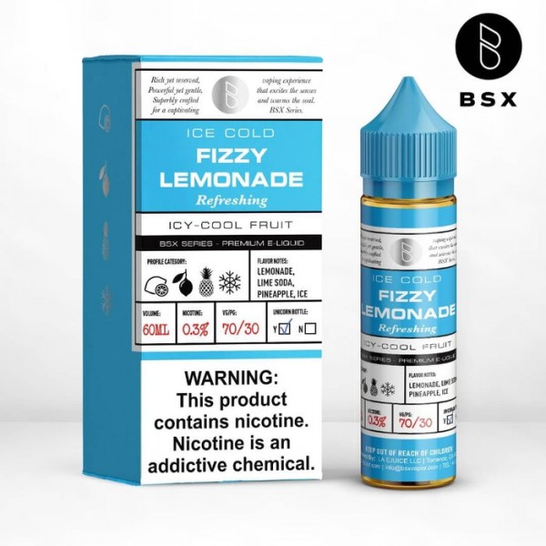 Glas BSX Fizzy Lemonade eJuice