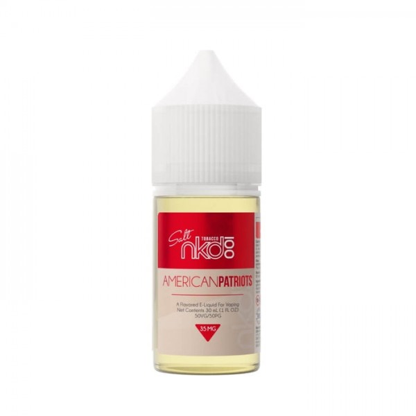 NKD100 Salt Tobacco American Patriots eJuice