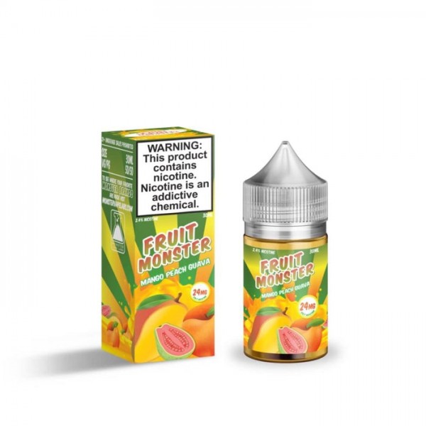 Fruit Monster Salt Mango Peach Guava eJuice