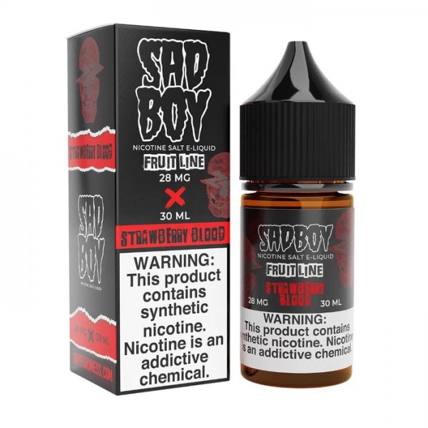 Sadboy Salt Fruit Line Strawberry Blood eJuice