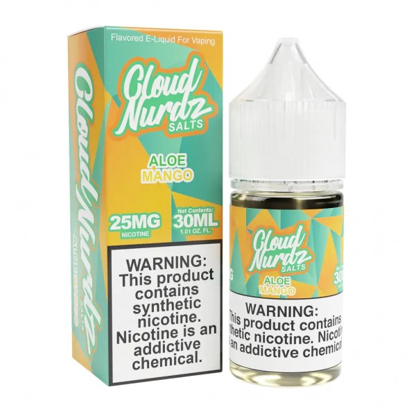 Cloud Nurdz Salts Aloe Mango eJuice