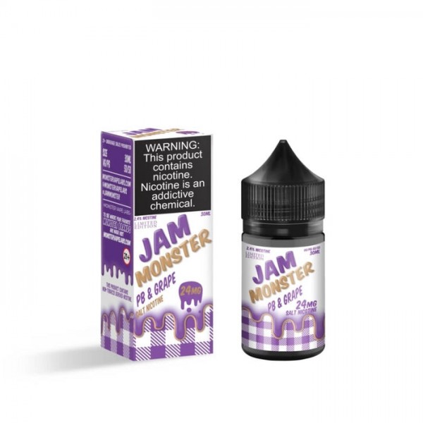 PB & Jam Monster Salt Grape eJuice