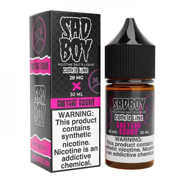 Sadboy Salt Cookie Line Custard Cookie eJuice