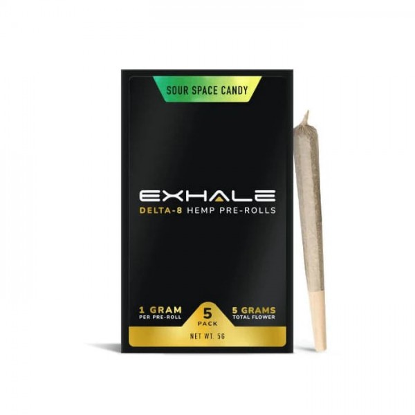 Exhale Wellness Delta 8 Infused Pre-Rolls 5g