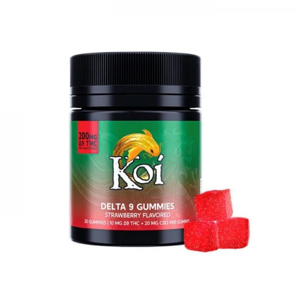 Koi Hemp Derived Delta 9 Gummies 200mg