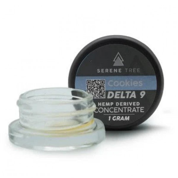 Serene Tree Hemp Derived Delta 9 Wax Concentrate 1...