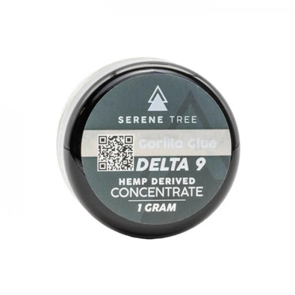 Serene Tree Hemp Derived Delta 9 Wax Concentrate 1g