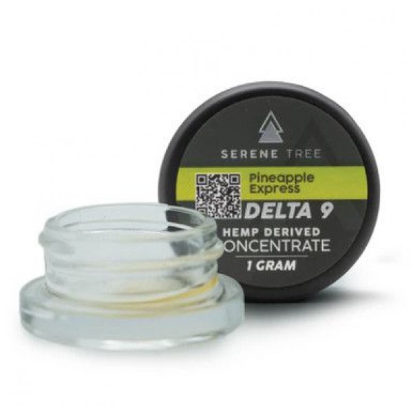 Serene Tree Hemp Derived Delta 9 Wax Concentrate 1g