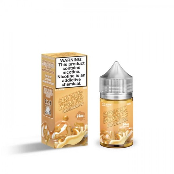 Custard Monster Salt Butterscotch eJuice