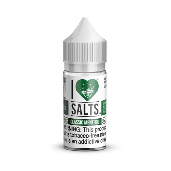 I Love Salts Classic Menthol eJuice