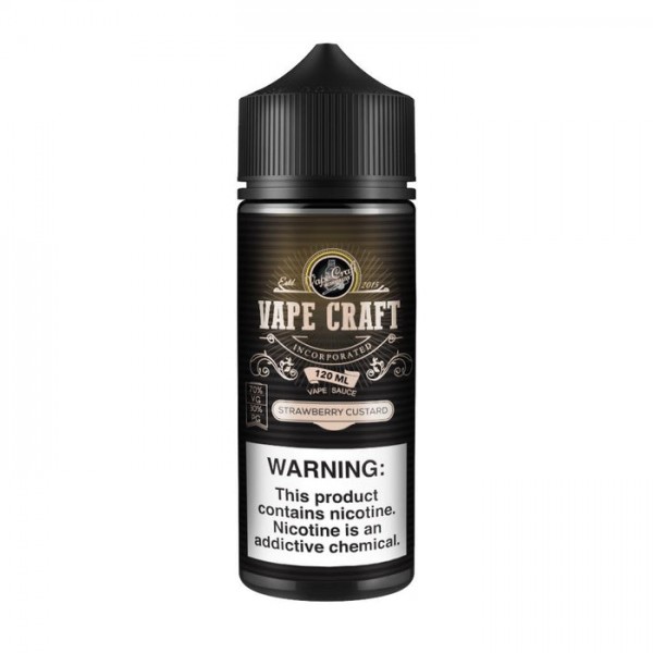 Vape Craft Strawberry Custard eJuice